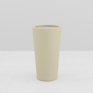 vaso de jardim em poliéster
