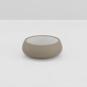 vaso de jardim em poliéster