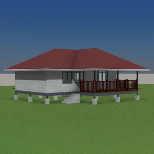 casa tipo bangalô