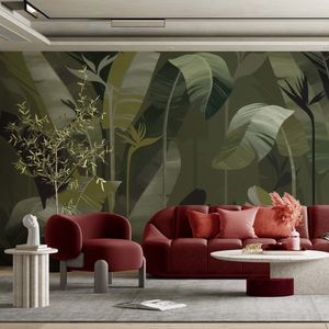 papel de parede de design biofílico