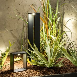 poste balizador de iluminação de jardim 1
