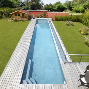 piscina corredor de natação
