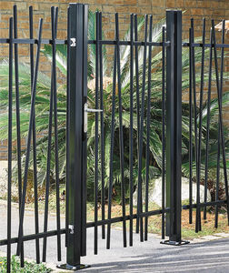 portão de jardim em aço galvanizado