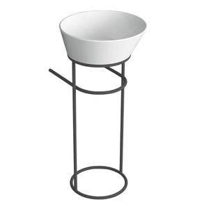 suporte para lavatório metálico 1