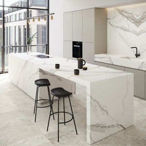 tampo de bancada em grés porcelanato