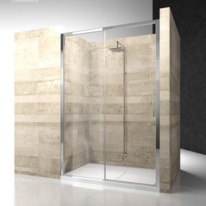 cabine de banho em vidro