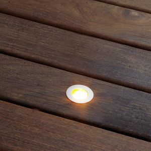 luminária de embutir no piso