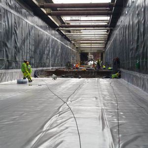 geomembrana para túnel / impermeabilizante