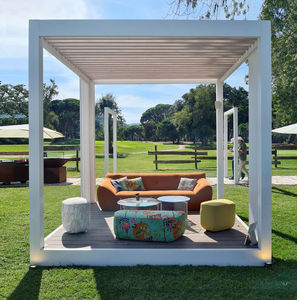 gazebo em alumínio
