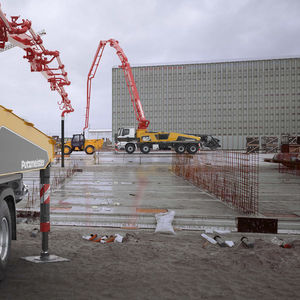 bomba de concreto móvel