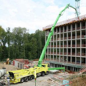 bomba de concreto móvel