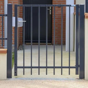 portão de jardim em aço galvanizado