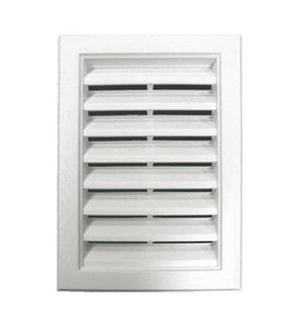 grelha de ventilação em material plástico