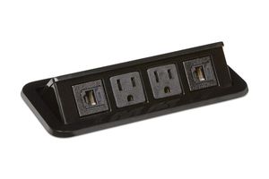 tomada USB / para equipamento informático / de corrente / múltipla