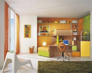quarto infantil laranja / unissexo