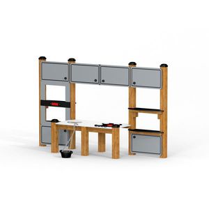 kitchenette para parque infantil
