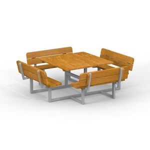 mesa de piquenique contemporânea
