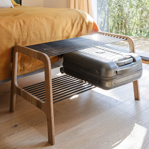 suporte para mala para quarto de hotel