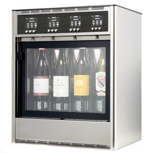 dispensador de vinho a copo de bancada