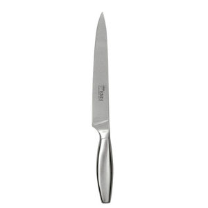 faca de cozinha com cabo em aço inoxidável
