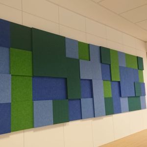 painel acústico de parede