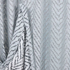cortina de voile estampada