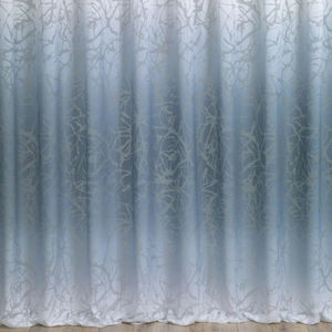 cortina de voile estampada
