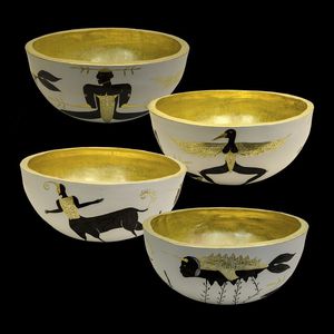 tigelas em porcelana