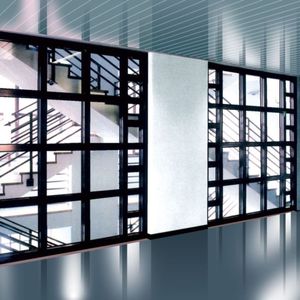 painel de vidro laminado