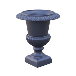vaso de jardim em ferro fundido