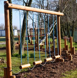circuito de obstáculos para parque infantil