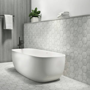revestimentos hexagonais para ambientes internos