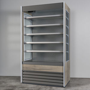 vitrina refrigerada de estante