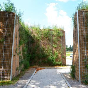 parede antirruído com painéis modulares 1