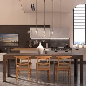 conjunto de mesa e cadeiras contemporâneo