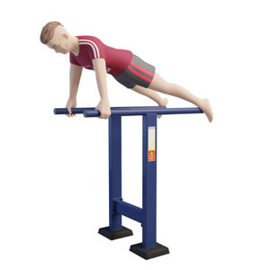barras paralelas para estação de ginástica ao ar livre