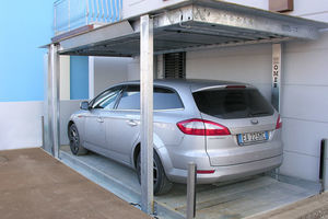 sistema de estacionamento subterrâneo