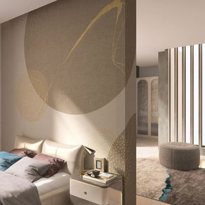 papel de parede laminado ouro