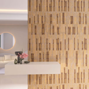 papel de parede laminado ouro