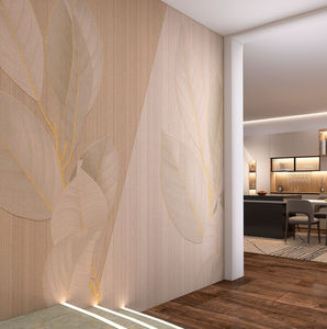 papel de parede laminado ouro