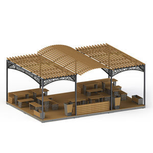 parklet com floreira integrada 1