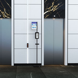 dispenser de álcool em gel de piso