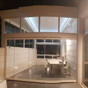painel de vidro de segurança