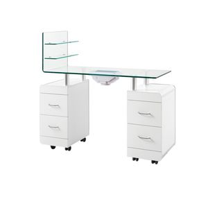 mesa de manicure com aspirador