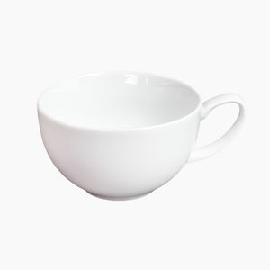 xícara em porcelana