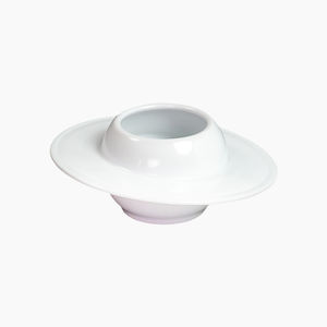 porta-vela em porcelana