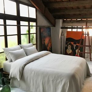 jogo de cama em linho