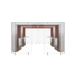 cabine de fumadores para ambiente interno 1