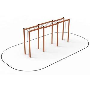 escada específica para estação de ginástica ao ar livre