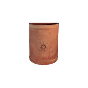 vaso de jardim em terracota